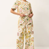 Marie Oliver TOPS-WOVEN TOP-SHORT-WOVEN-PRINT DREW TOP