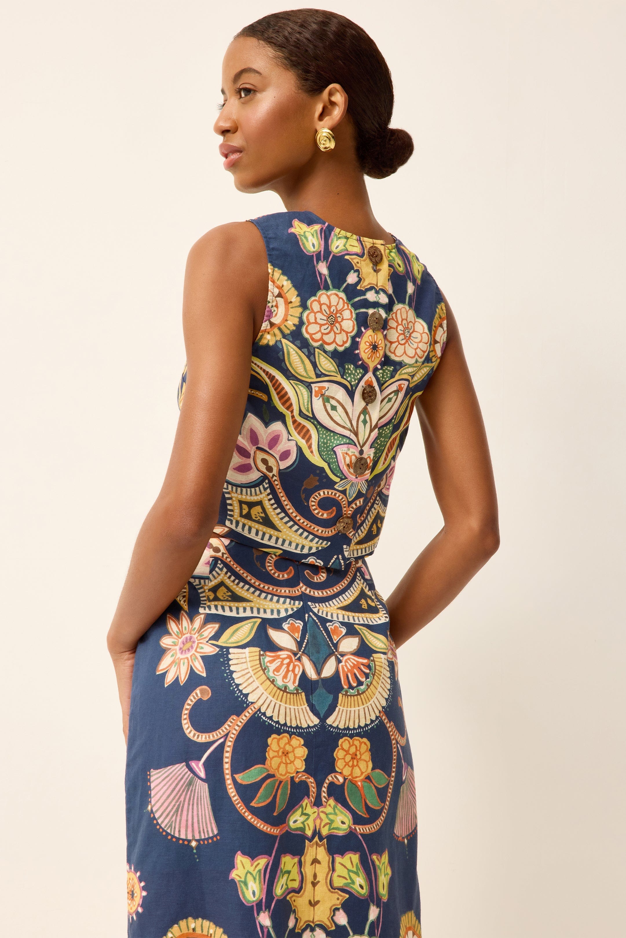 Marie Oliver TOPS-WOVEN TOP-SLVS-WOVEN-PRINT FALLON TOP