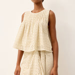 Marie Oliver TOPS-WOVEN TOP-SLVS-WOVEN-SOLID ELETTA TOP