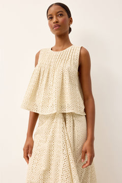 Marie Oliver TOPS-WOVEN TOP-SLVS-WOVEN-SOLID ELETTA TOP