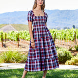 Maxwell & Geraldine Dress Medium / Red Plaid / Classic Smocked The Kate