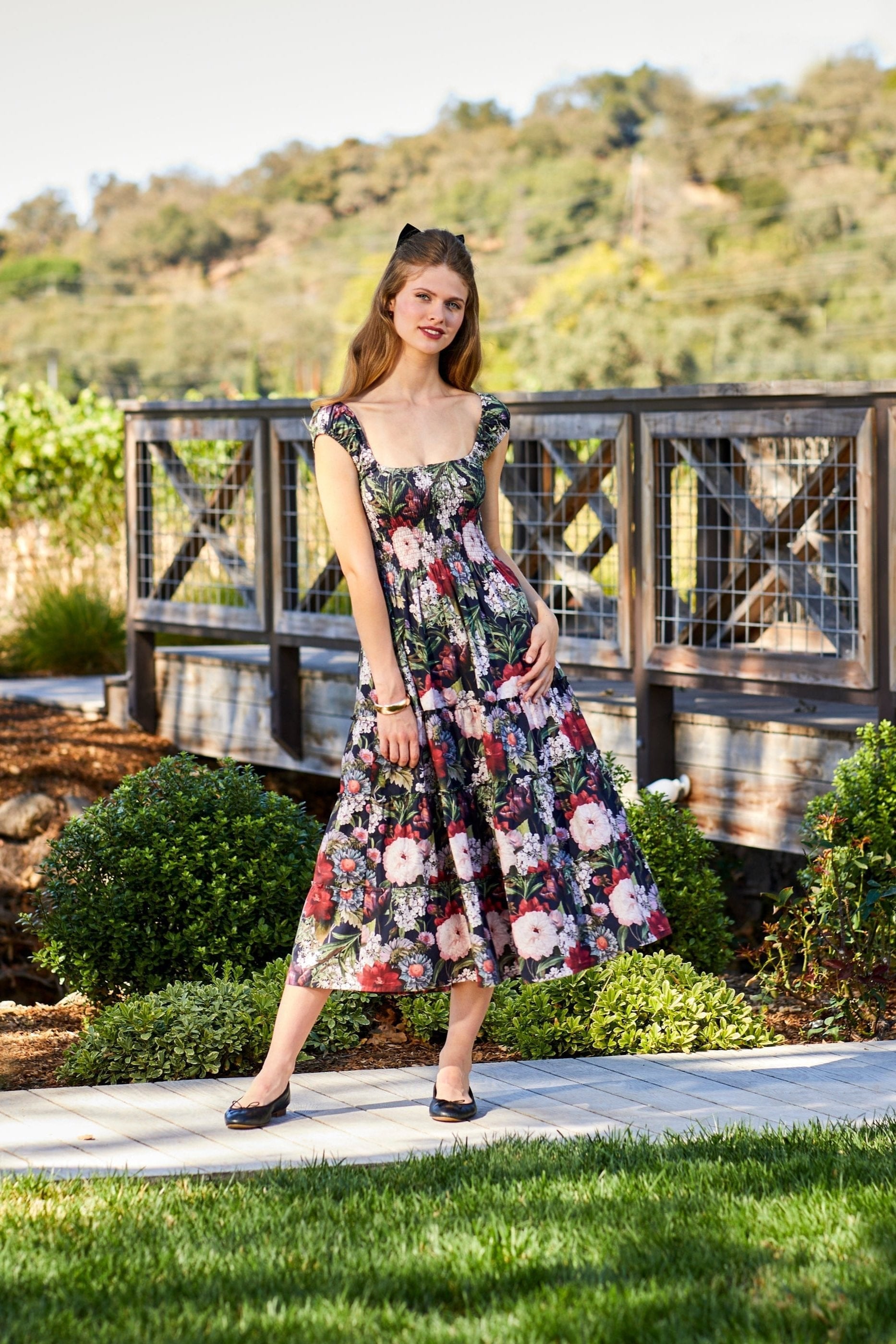 Maxwell & Geraldine Dress X-Small / Moody Floral The Lily