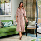 Maxwell & Geraldine Dresses XS / Cabana Stripe Colie Maxi Dress