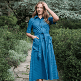 Maxwell & Geraldine Dresses Blue Stripes / XS The Laura Dress (Pre-Order)