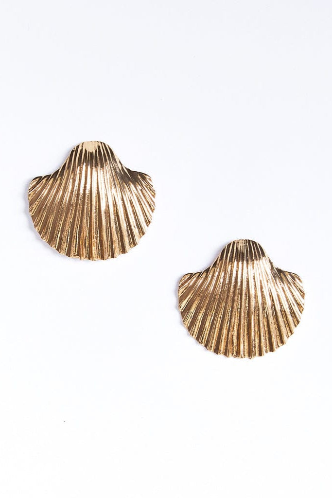 MESTIZA NEW YORK Accessories Gold / OS Calypso Shell Earrings