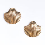 MESTIZA NEW YORK Accessories Gold / OS Calypso Shell Earrings