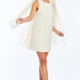 MESTIZA NEW YORK Accessories OS / Ivory Tulle Elisa Bow Veil