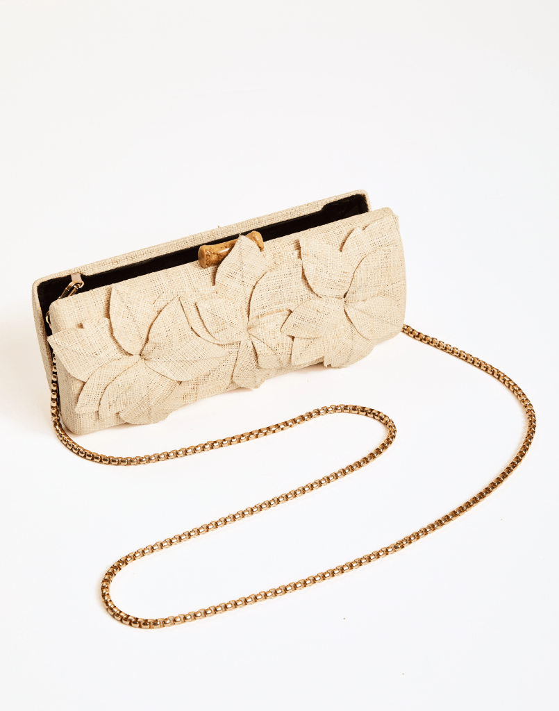 MESTIZA NEW YORK Accessories OS / Raffia Pre-Order - Peridot Raffia Clutch