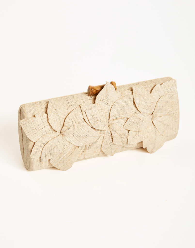 MESTIZA NEW YORK Accessories OS / Raffia Pre-Order - Peridot Raffia Clutch