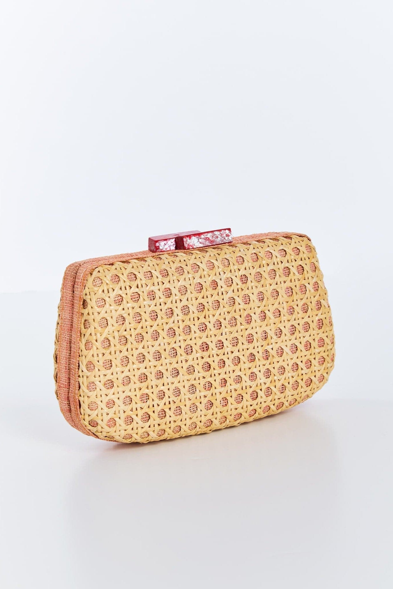 MESTIZA NEW YORK Accessories OS / Blush Pink/Natural Solihiya Pre-Order - Rafé x Mestiza Solihiya Clutch Bag
