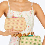 MESTIZA NEW YORK Accessories OS / Blush Pink/Natural Solihiya Pre-Order - Rafé x Mestiza Solihiya Clutch Bag