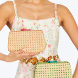 MESTIZA NEW YORK Accessories OS / Blush Pink/Natural Solihiya Pre-Order - Rafé x Mestiza Solihiya Clutch Bag