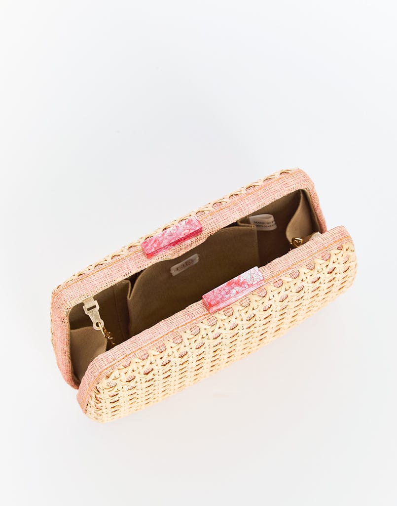 MESTIZA NEW YORK Accessories OS / Blush Pink/Natural Solihiya Pre-Order - Rafé x Mestiza Solihiya Clutch Bag