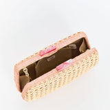MESTIZA NEW YORK Accessories OS / Blush Pink/Natural Solihiya Pre-Order - Rafé x Mestiza Solihiya Clutch Bag