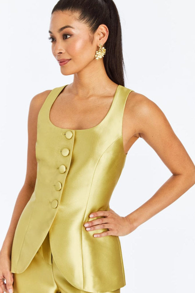 MESTIZA NEW YORK Cocktail Elena Tailored Top