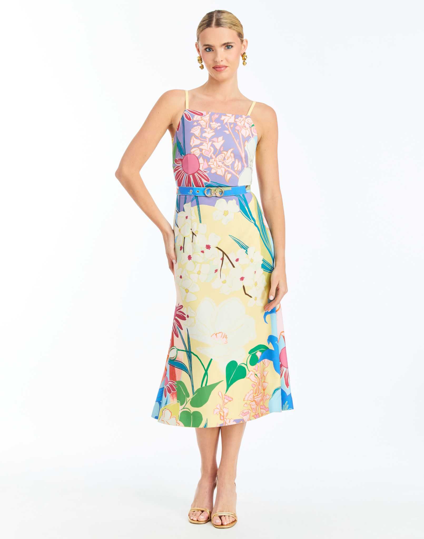 MESTIZA NEW YORK Cocktail Eugenia Convertible™ Midi Dress