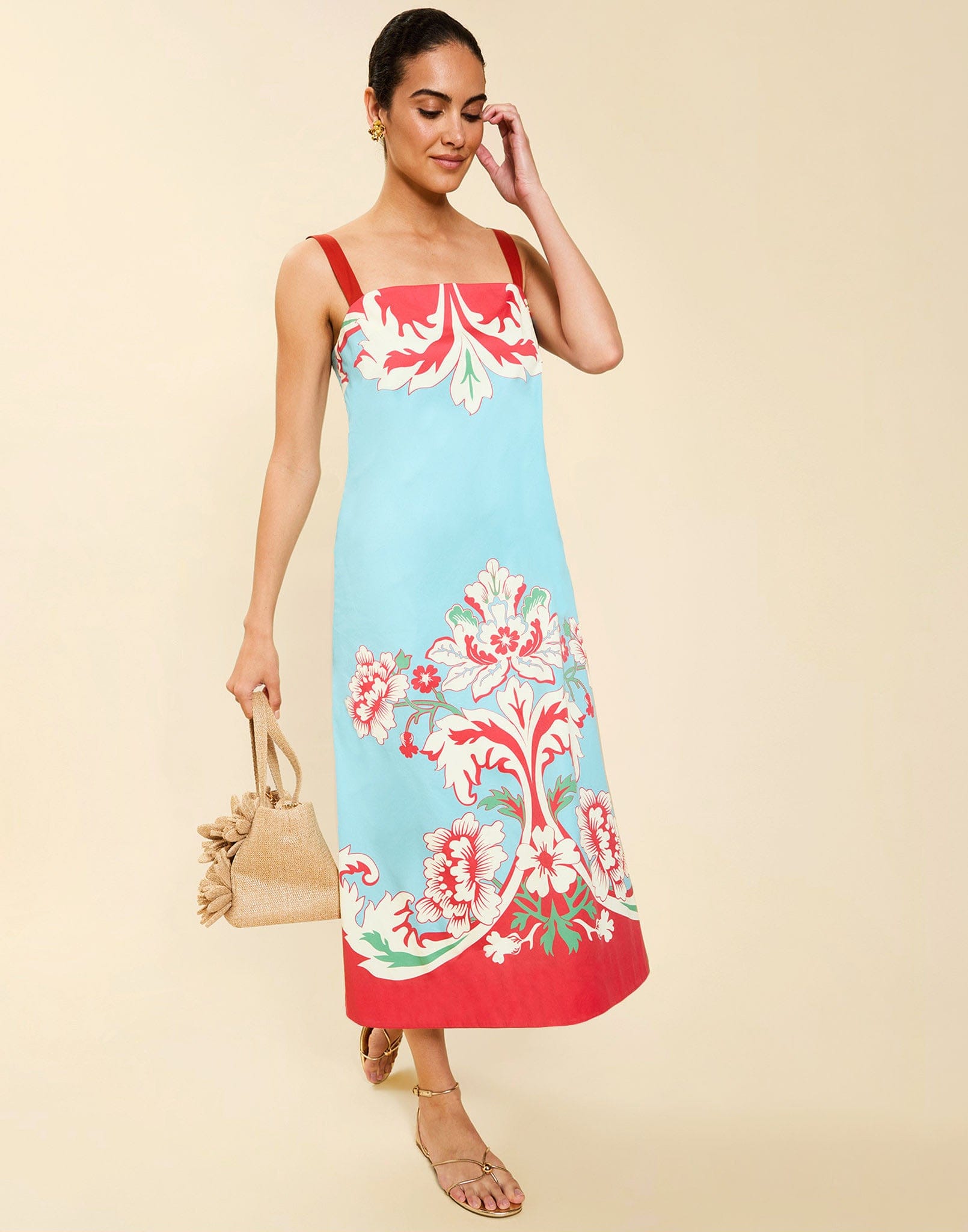 Galena Tea Length Dress