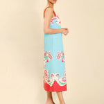 MESTIZA NEW YORK Cocktail Galena Tea Length Dress