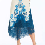 MESTIZA NEW YORK Cocktail Gracie Lace Midi Skirt