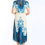 MESTIZA NEW YORK Cocktail Gracie Lace Midi Skirt