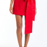 MESTIZA NEW YORK Cocktail Granada Bow Mini Skirt