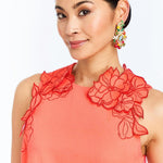 MESTIZA NEW YORK Cocktail Juniper Shift Mini Dress