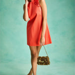 MESTIZA NEW YORK Cocktail Juniper Shift Mini Dress