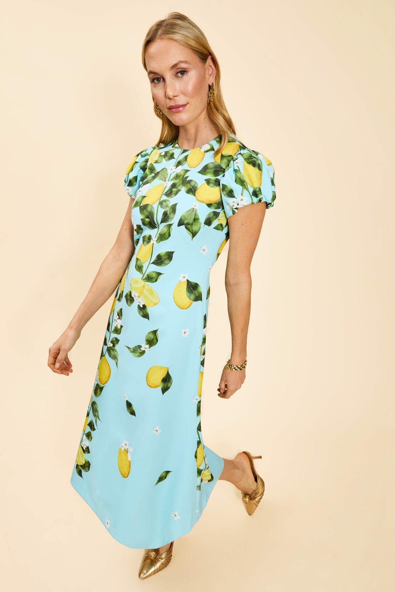 MESTIZA NEW YORK Cocktail Perla Midi Dress