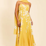 MESTIZA NEW YORK Cocktail Pre-Order - Reverie Tea-Length Sash Dress