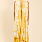 MESTIZA NEW YORK Cocktail Pre-Order - Reverie Tea-Length Sash Dress