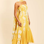 MESTIZA NEW YORK Cocktail Pre-Order - Reverie Tea-Length Sash Dress