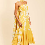 MESTIZA NEW YORK Cocktail Pre-Order - Reverie Tea-Length Sash Dress