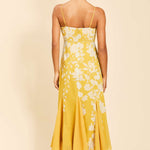 MESTIZA NEW YORK Cocktail Pre-Order - Reverie Tea-Length Sash Dress