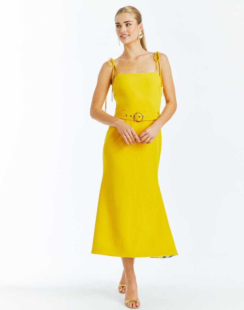 MESTIZA NEW YORK Cocktail Tropez Reversible Midi Dress