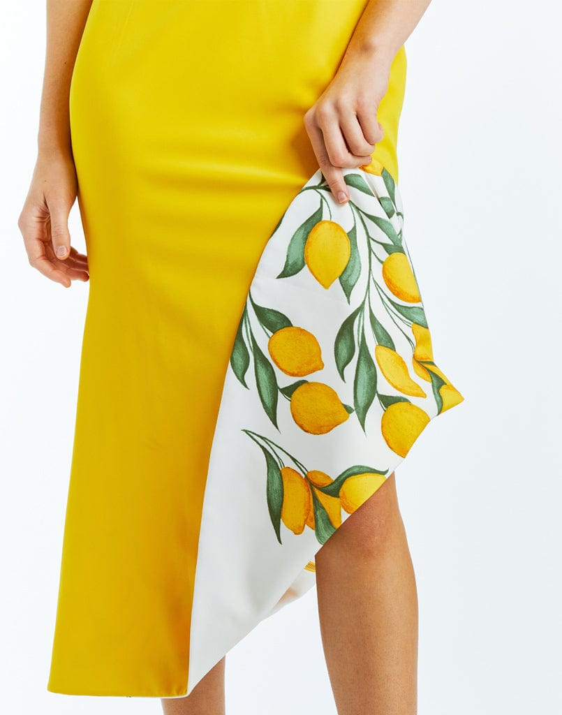 MESTIZA NEW YORK Cocktail Tropez Reversible Midi Dress