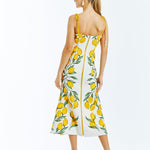 MESTIZA NEW YORK Cocktail Tropez Reversible Midi Dress