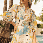 MESTIZA NEW YORK Cocktail Valencia Mini Dress