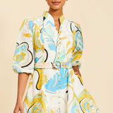 MESTIZA NEW YORK Cocktail Valencia Mini Dress