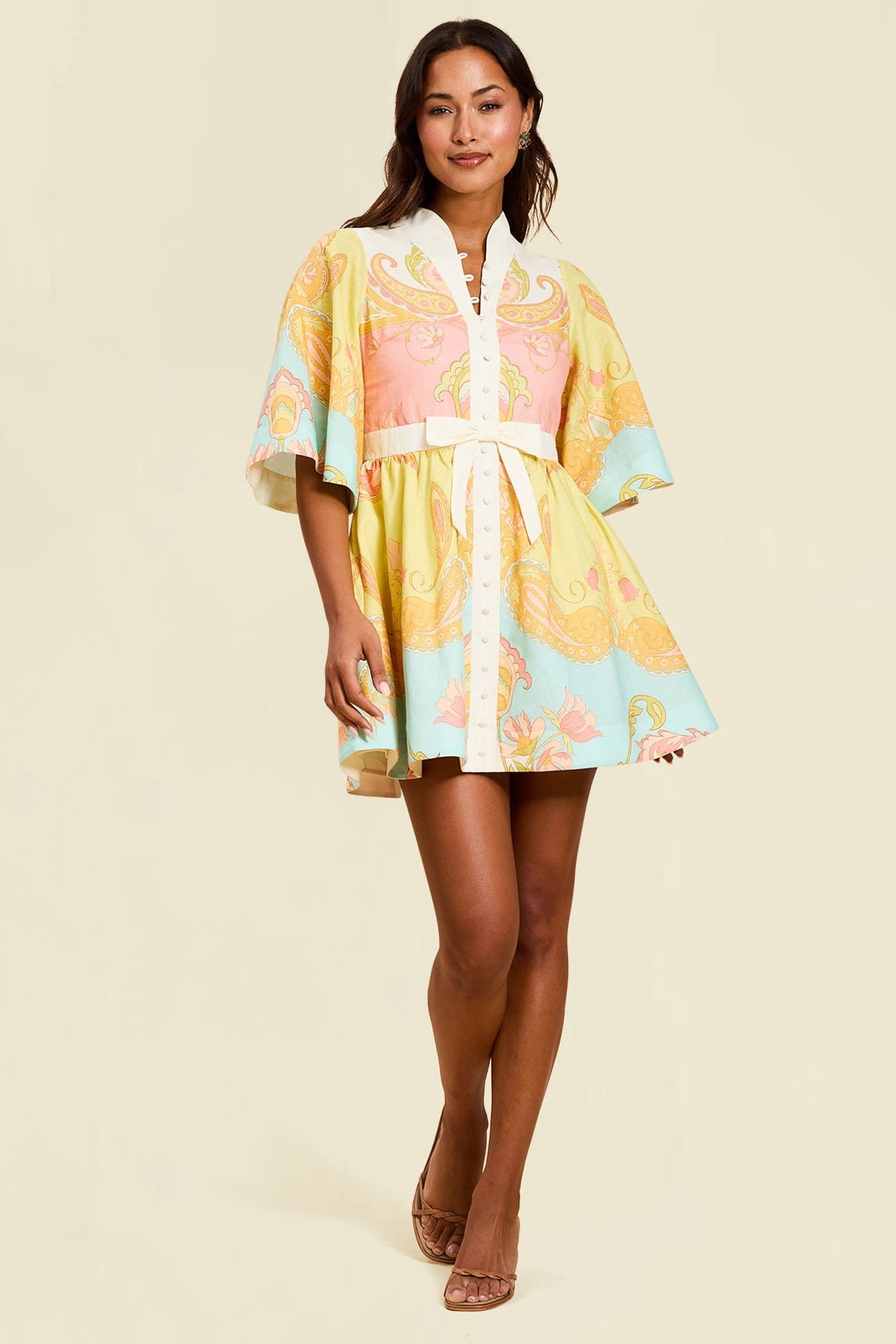 MESTIZA NEW YORK Daytime Carmen Mini Dress