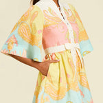 MESTIZA NEW YORK Daytime Carmen Mini Dress