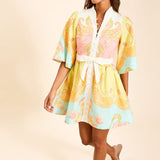 MESTIZA NEW YORK Daytime Carmen Mini Dress