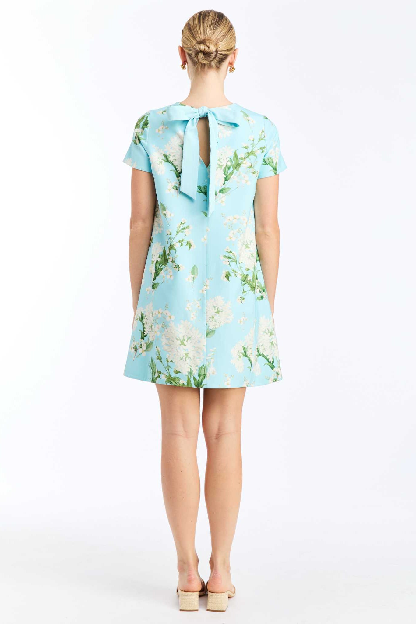 Mestiza New York | Cecily Convertible Mini Dress | Xs | Blue Botanica Mestiza New York | Cecily Convertible Mini Dress | Xs | Blue Botanica