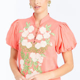 MESTIZA NEW YORK Daytime Elliana Barong Midi Dress