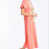 MESTIZA NEW YORK Daytime Elliana Barong Midi Dress