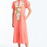 MESTIZA NEW YORK Daytime Elliana Barong Midi Dress