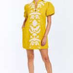 MESTIZA NEW YORK Daytime Elliana Barong Mini Dress