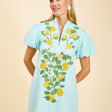 MESTIZA NEW YORK Daytime Elliana Barong Mini Dress