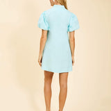 MESTIZA NEW YORK Daytime Elliana Barong Mini Dress