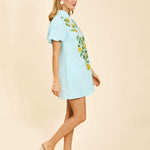 MESTIZA NEW YORK Daytime Elliana Barong Mini Dress