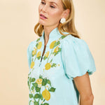 MESTIZA NEW YORK Daytime Elliana Barong Mini Dress